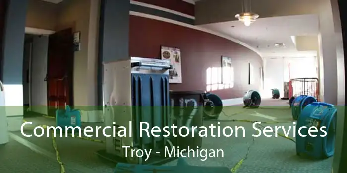 Commercial Restoration Services Troy - Michigan