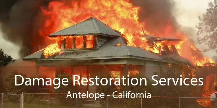 Damage Restoration Services Antelope - California
