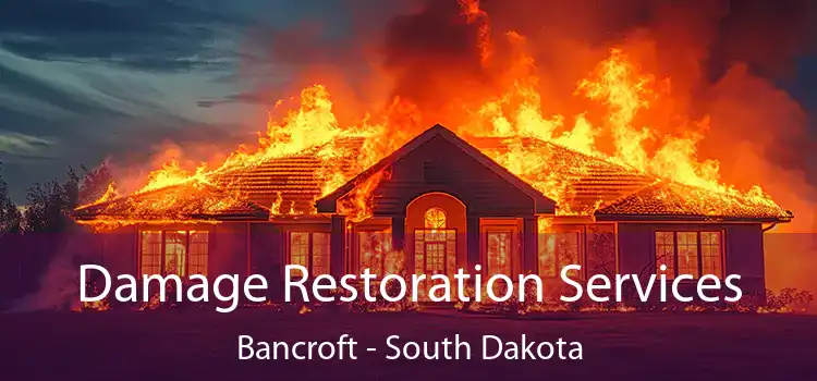 Damage Restoration Services Bancroft - South Dakota