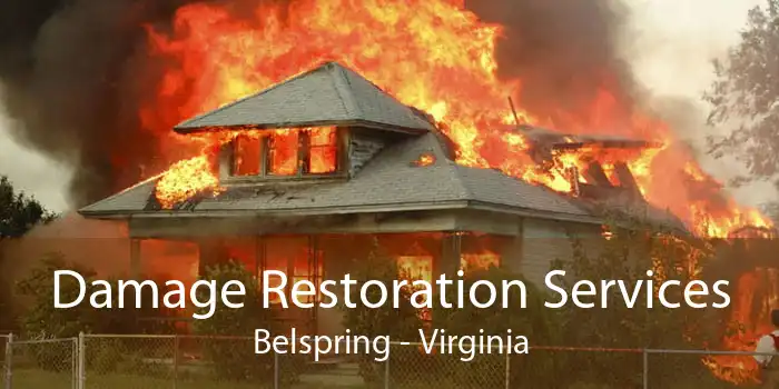Damage Restoration Services Belspring - Virginia