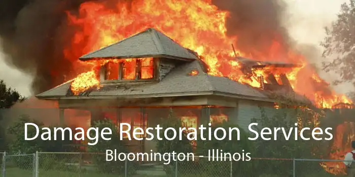 Damage Restoration Services Bloomington - Illinois