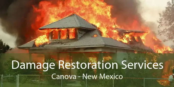 Damage Restoration Services Canova - New Mexico