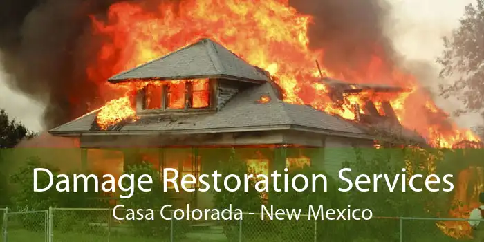 Damage Restoration Services Casa Colorada - New Mexico