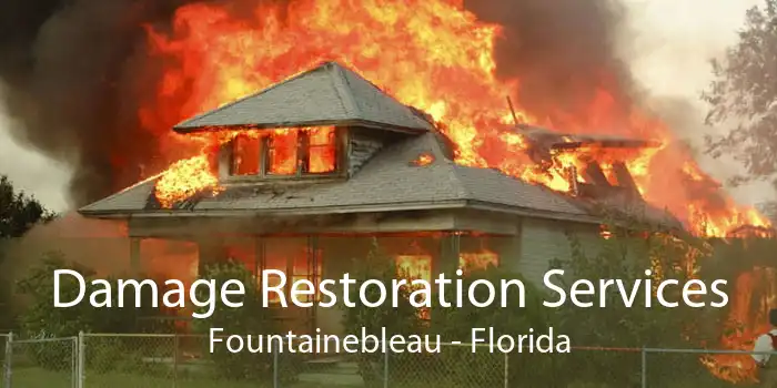Damage Restoration Services Fountainebleau - Florida