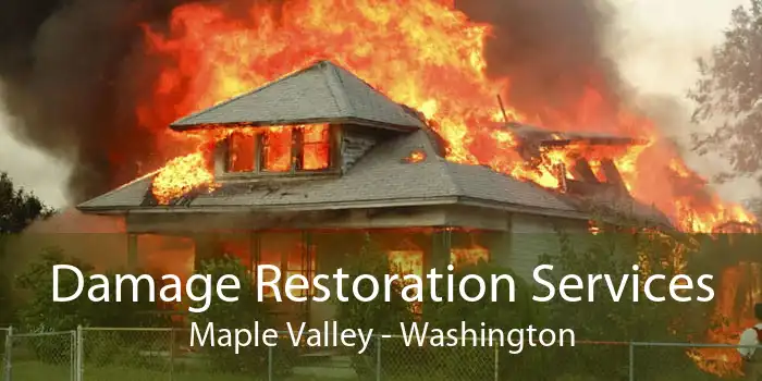 Damage Restoration Services Maple Valley - Washington