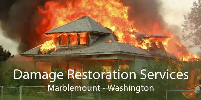 Damage Restoration Services Marblemount - Washington