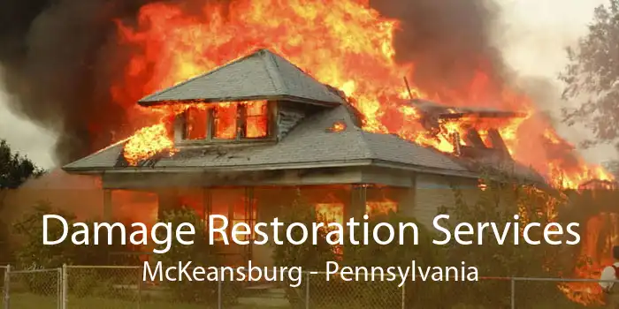 Damage Restoration Services McKeansburg - Pennsylvania