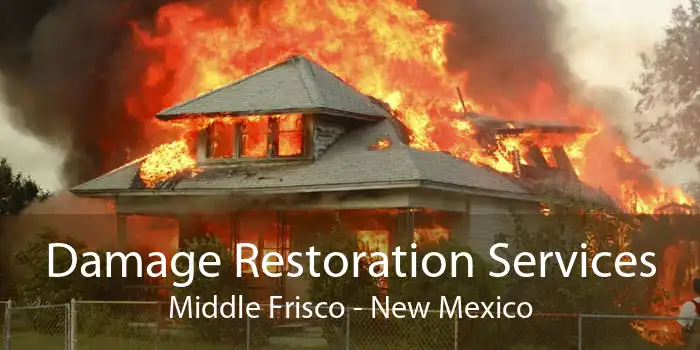 Damage Restoration Services Middle Frisco - New Mexico