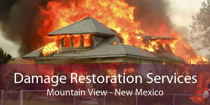 Damage Restoration Services Mountain View - New Mexico