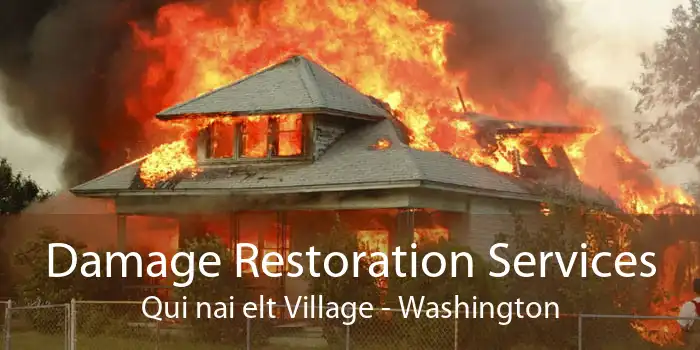 Damage Restoration Services Qui nai elt Village - Washington
