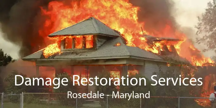 Damage Restoration Services Rosedale - Maryland