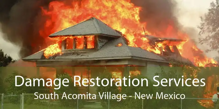 Damage Restoration Services South Acomita Village - New Mexico