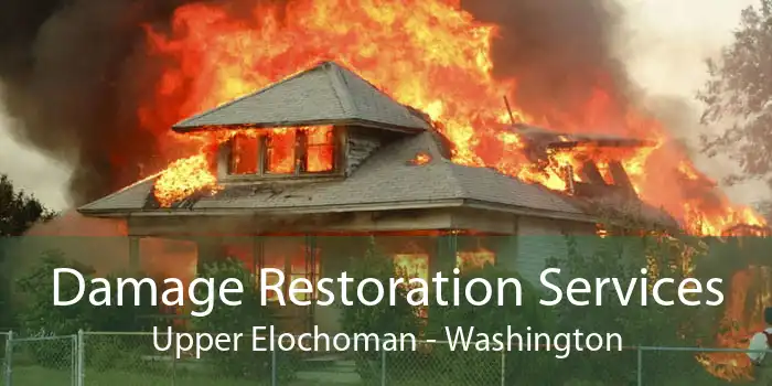 Damage Restoration Services Upper Elochoman - Washington