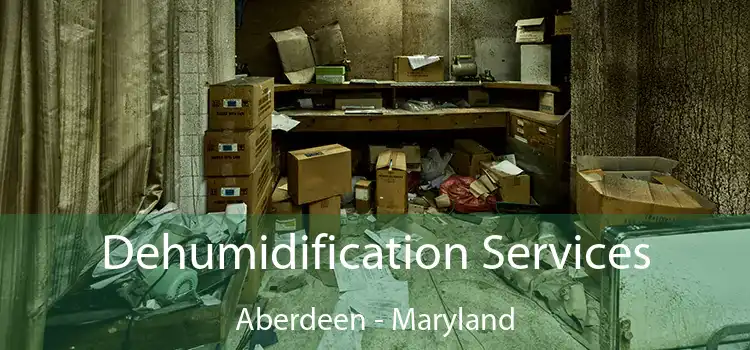 Dehumidification Services Aberdeen - Maryland