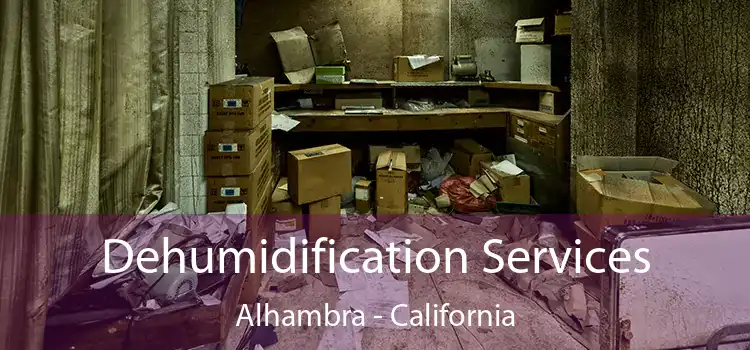 Dehumidification Services Alhambra - California