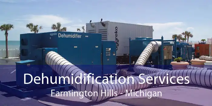 Dehumidification Services Farmington Hills - Michigan