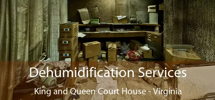 Dehumidification Services King and Queen Court House - Virginia