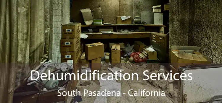 Dehumidification Services South Pasadena - California