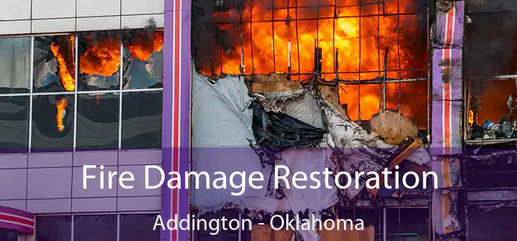 Fire Damage Restoration Addington - Oklahoma