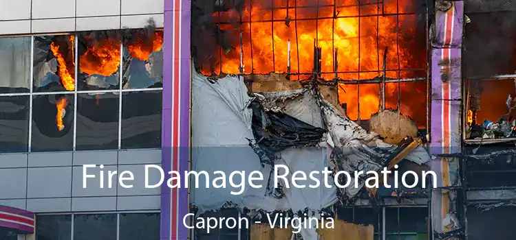 Fire Damage Restoration Capron - Virginia