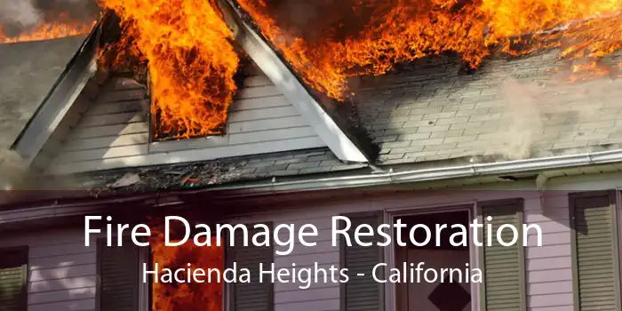 Fire Damage Restoration Hacienda Heights - California