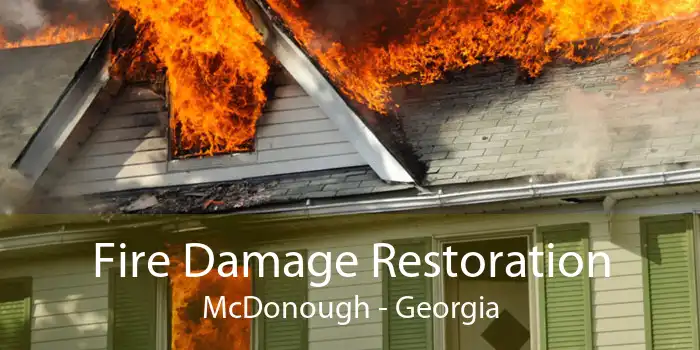 Fire Damage Restoration McDonough - Georgia