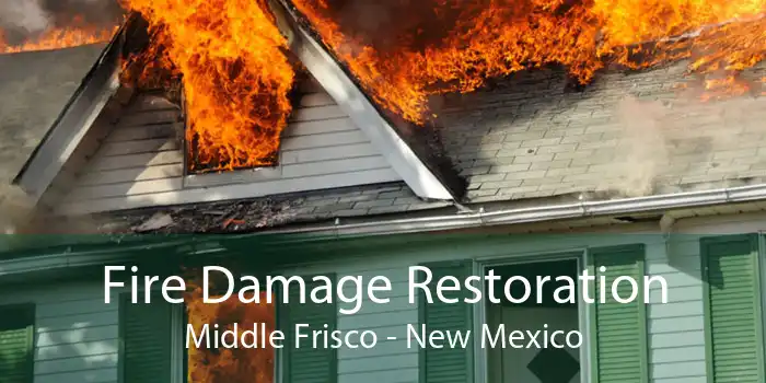 Fire Damage Restoration Middle Frisco - New Mexico