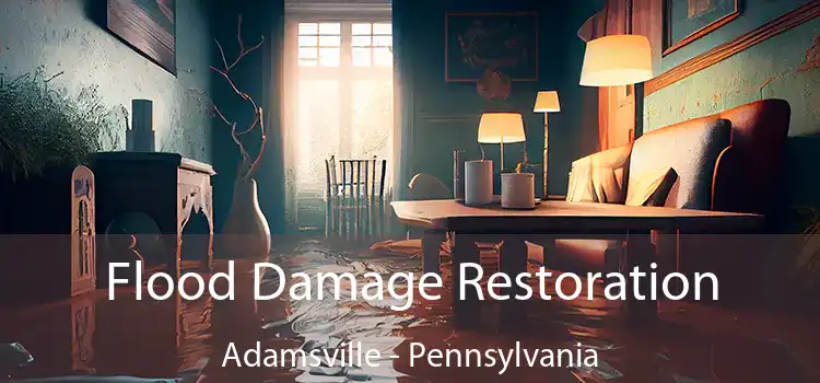 Flood Damage Restoration Adamsville - Pennsylvania