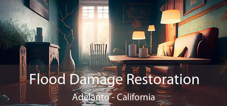 Flood Damage Restoration Adelanto - California