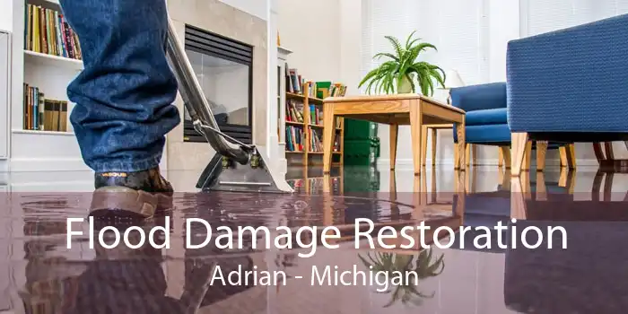 Flood Damage Restoration Adrian - Michigan