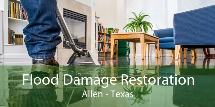Flood Damage Restoration Allen - Texas