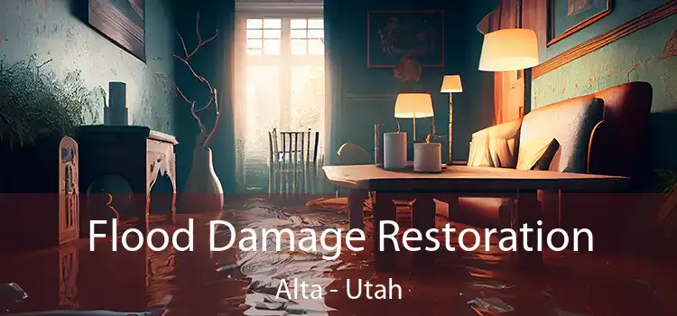 Flood Damage Restoration Alta - Utah