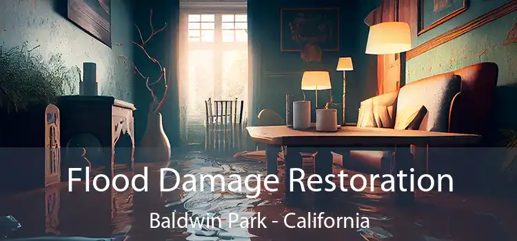 Flood Damage Restoration Baldwin Park - California