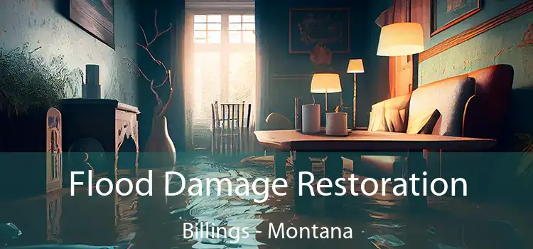 Flood Damage Restoration Billings - Montana