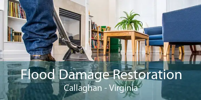 Flood Damage Restoration Callaghan - Virginia