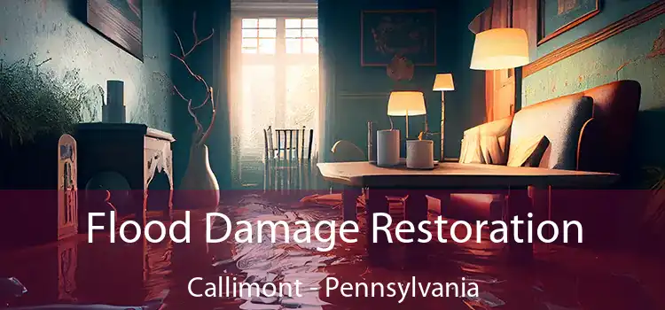 Flood Damage Restoration Callimont - Pennsylvania