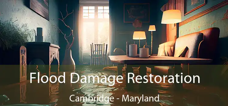 Flood Damage Restoration Cambridge - Maryland