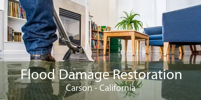 Flood Damage Restoration Carson - California