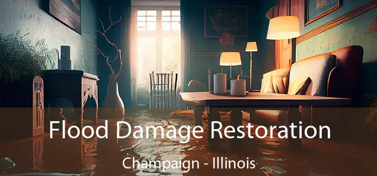 Flood Damage Restoration Champaign - Illinois