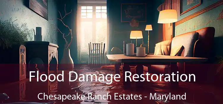 Flood Damage Restoration Chesapeake Ranch Estates - Maryland