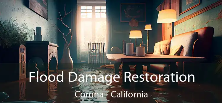 Flood Damage Restoration Corona - California