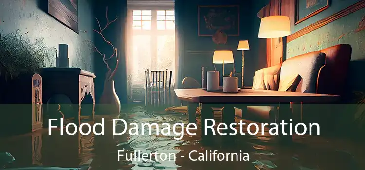 Flood Damage Restoration Fullerton - California