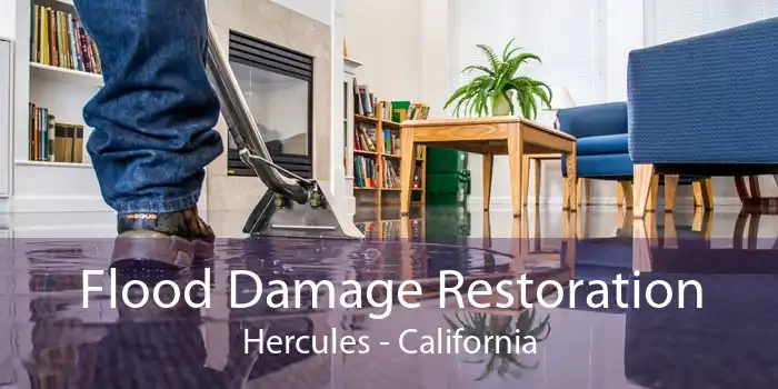 Flood Damage Restoration Hercules - California