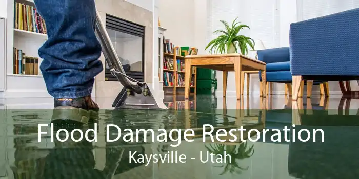 Flood Damage Restoration Kaysville - Utah