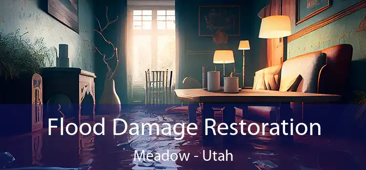 Flood Damage Restoration Meadow - Utah