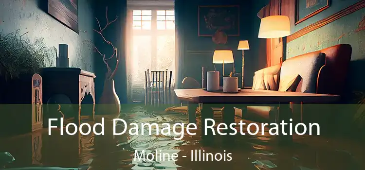 Flood Damage Restoration Moline - Illinois