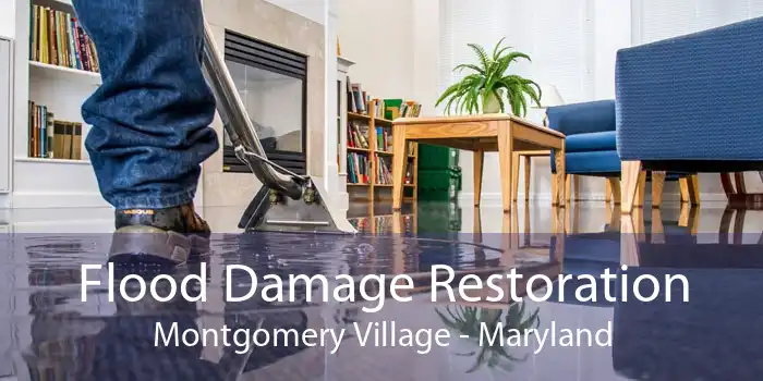 Flood Damage Restoration Montgomery Village - Maryland