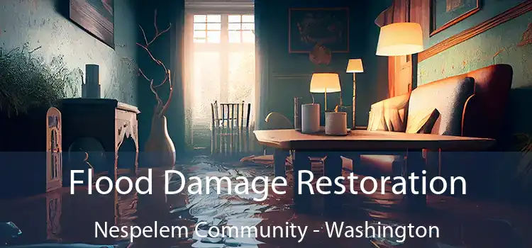 Flood Damage Restoration Nespelem Community - Washington