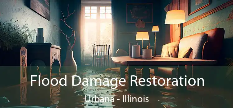 Flood Damage Restoration Urbana - Illinois