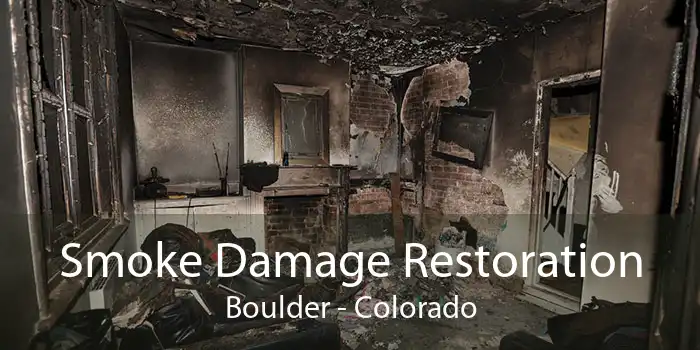 Smoke Damage Restoration Boulder - Colorado